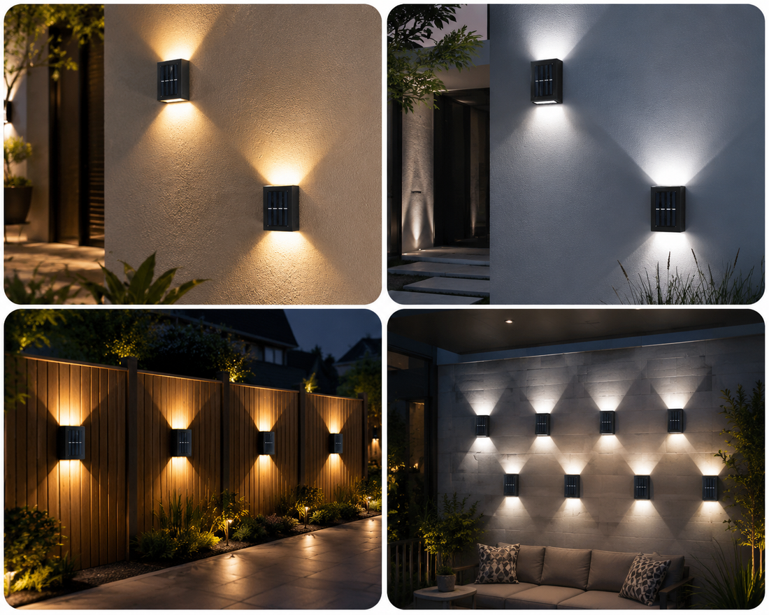 Solar Up & Down Wall Washer Light