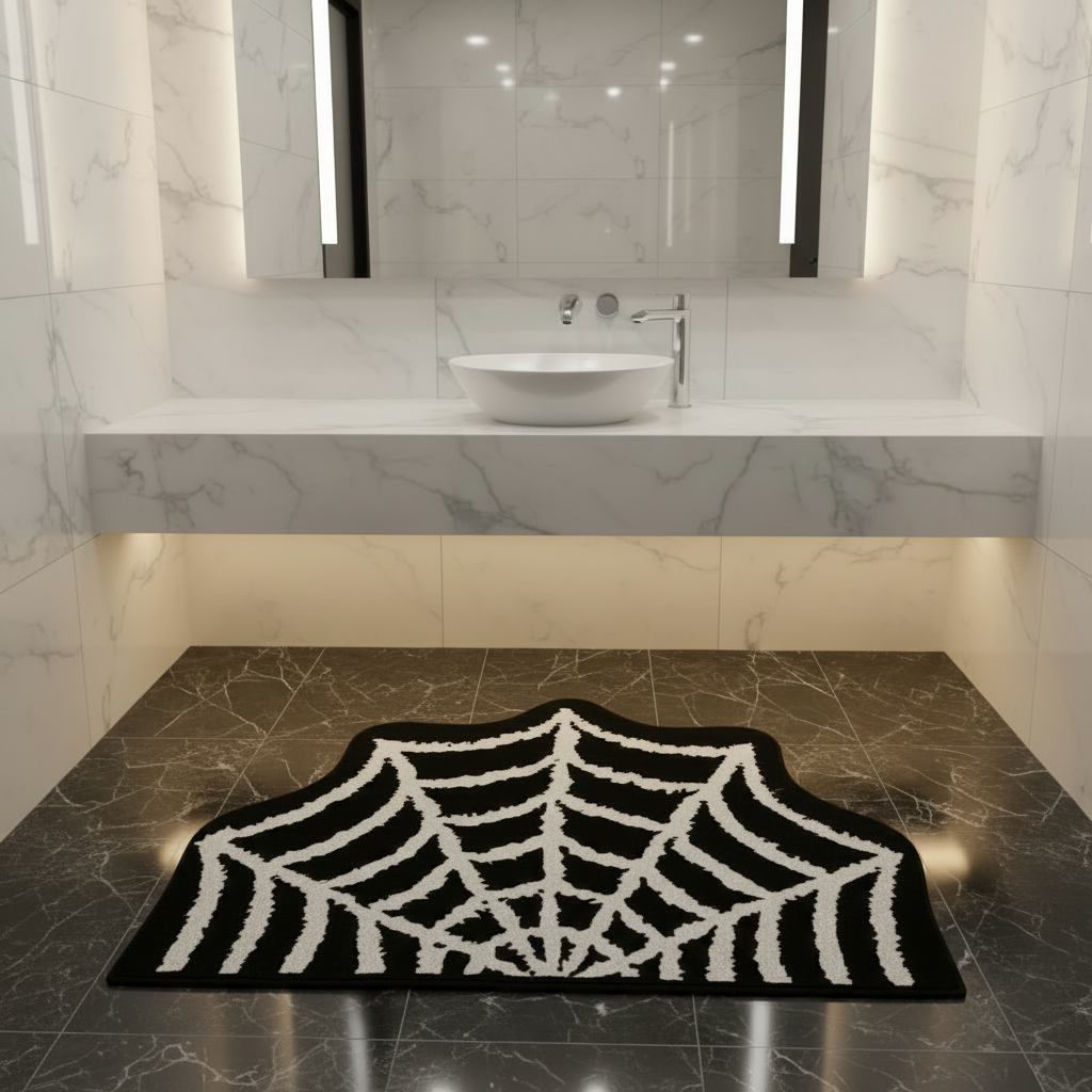 Halloween Suede Floor Mat – Anti-Slip