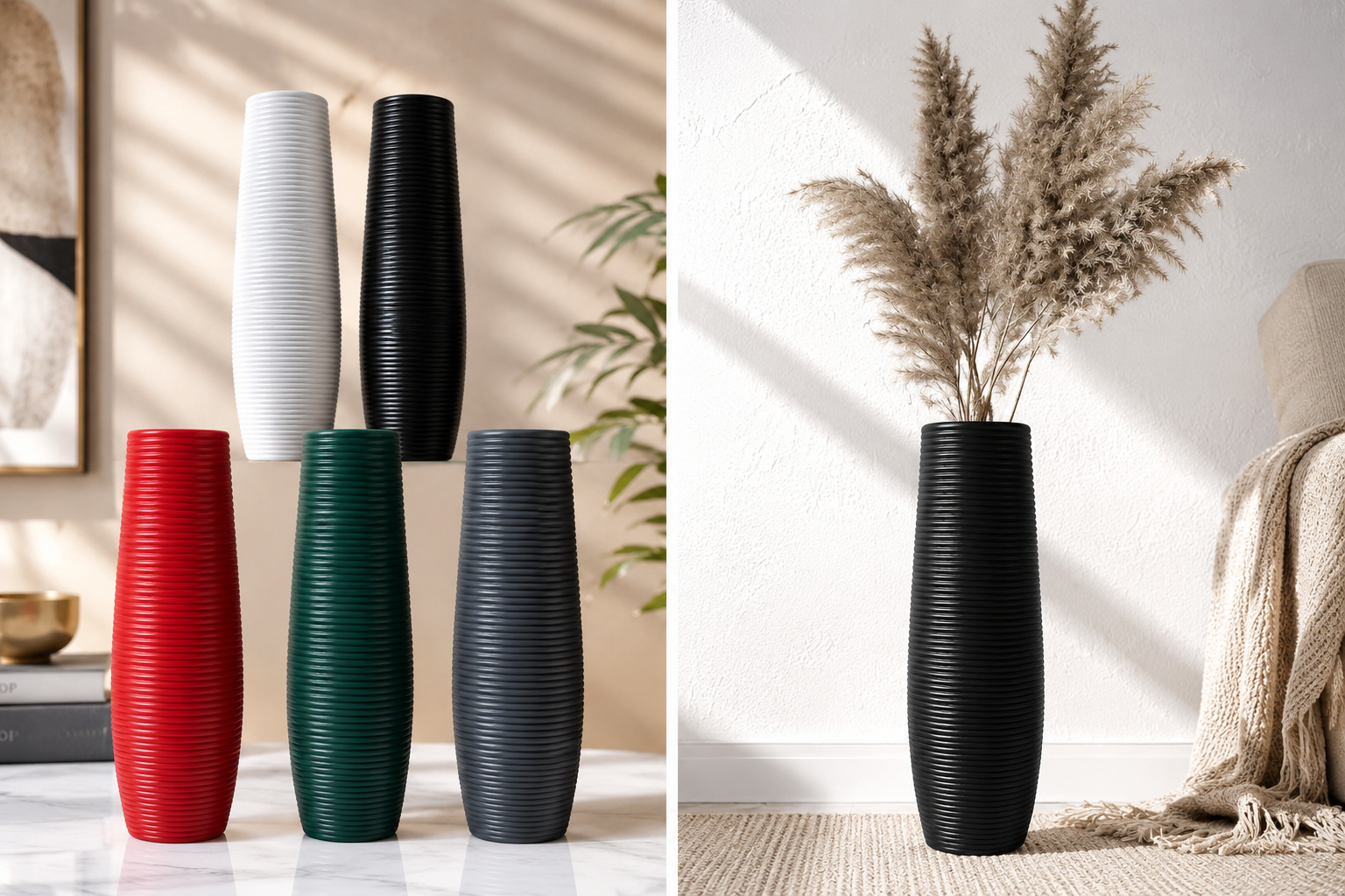 Tall Floor Vase
