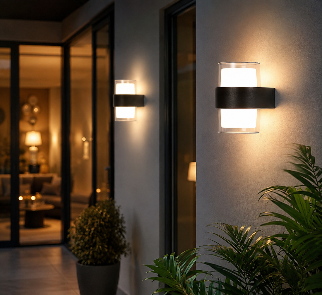 LED Outdoor Wall Light – IP65 Waterproof ABS, Modern Style, 4 Models