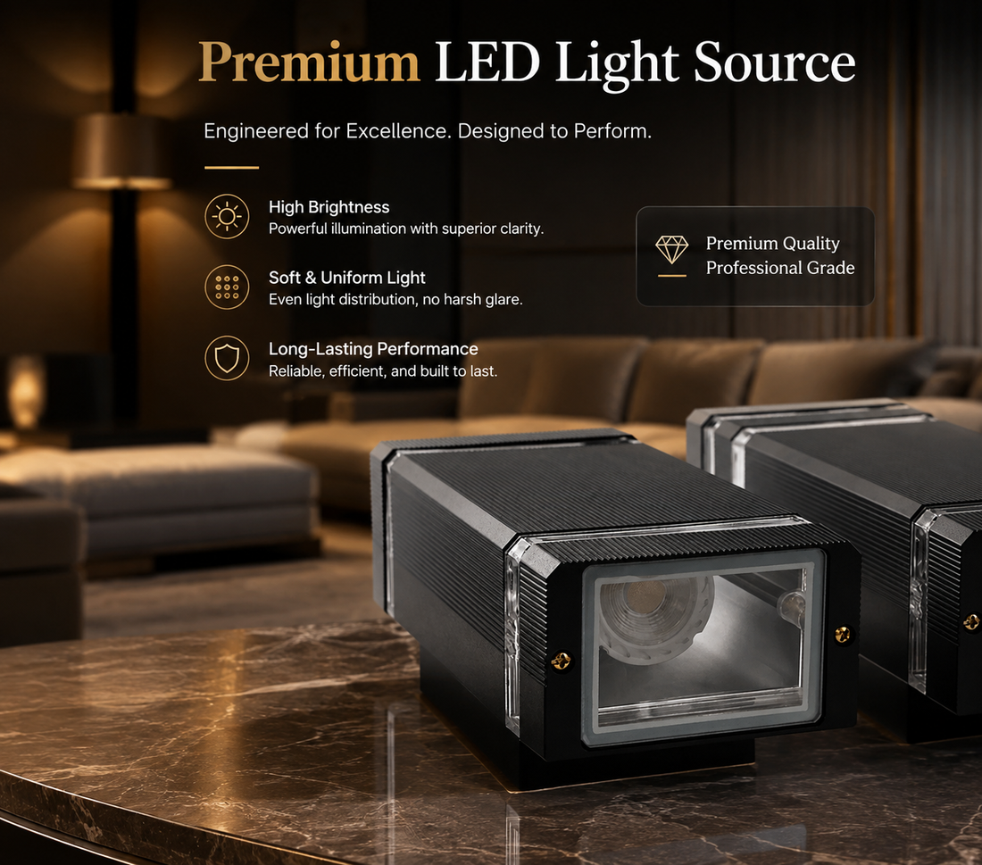 LED Outdoor Wall Light – IP65 Waterproof ABS, Modern Style, 4 Models