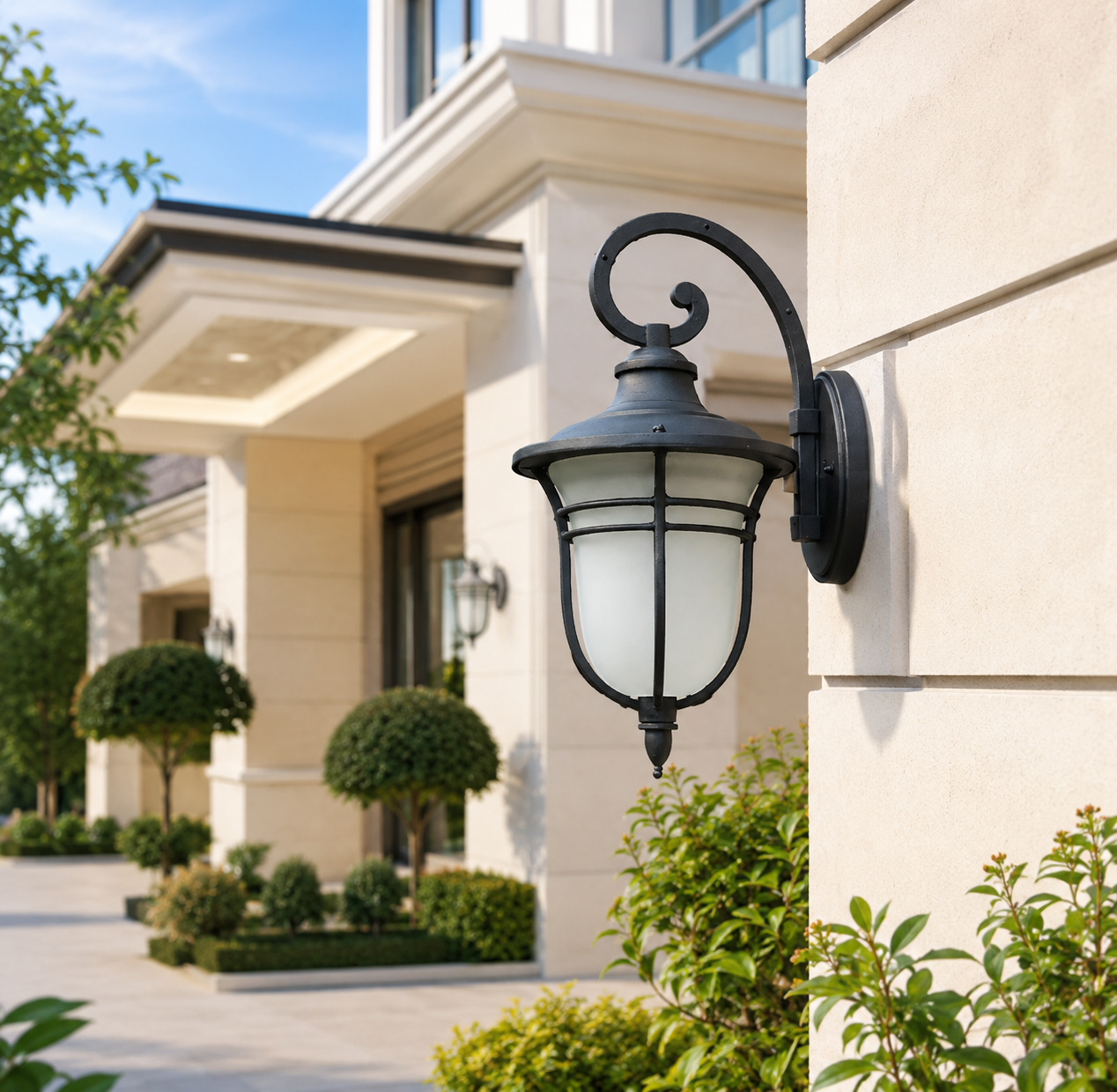 Modern Aluminum Wall Lamp | Outdoor Wall Light