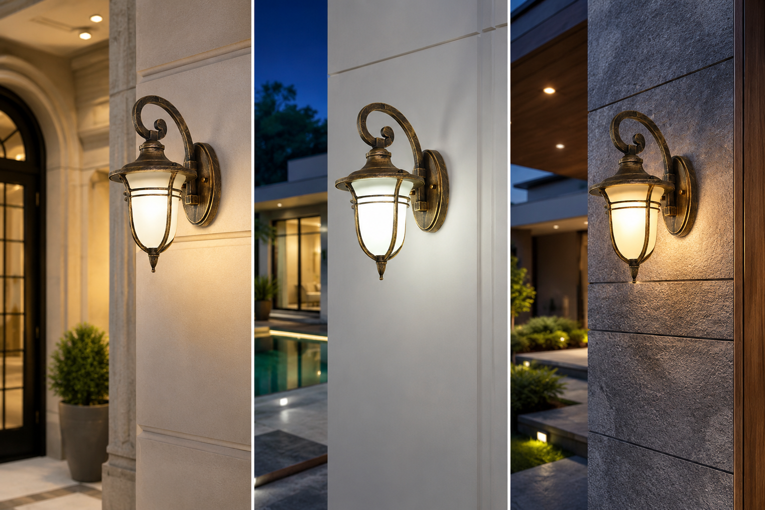 Modern Aluminum Wall Lamp | Outdoor Wall Light