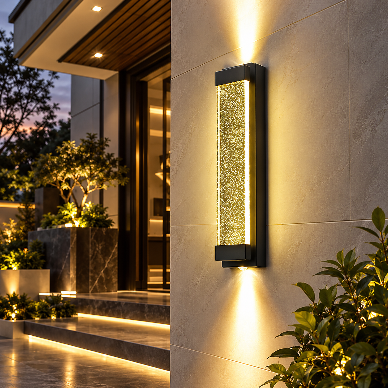 Modern Waterproof Outdoor Wall Light