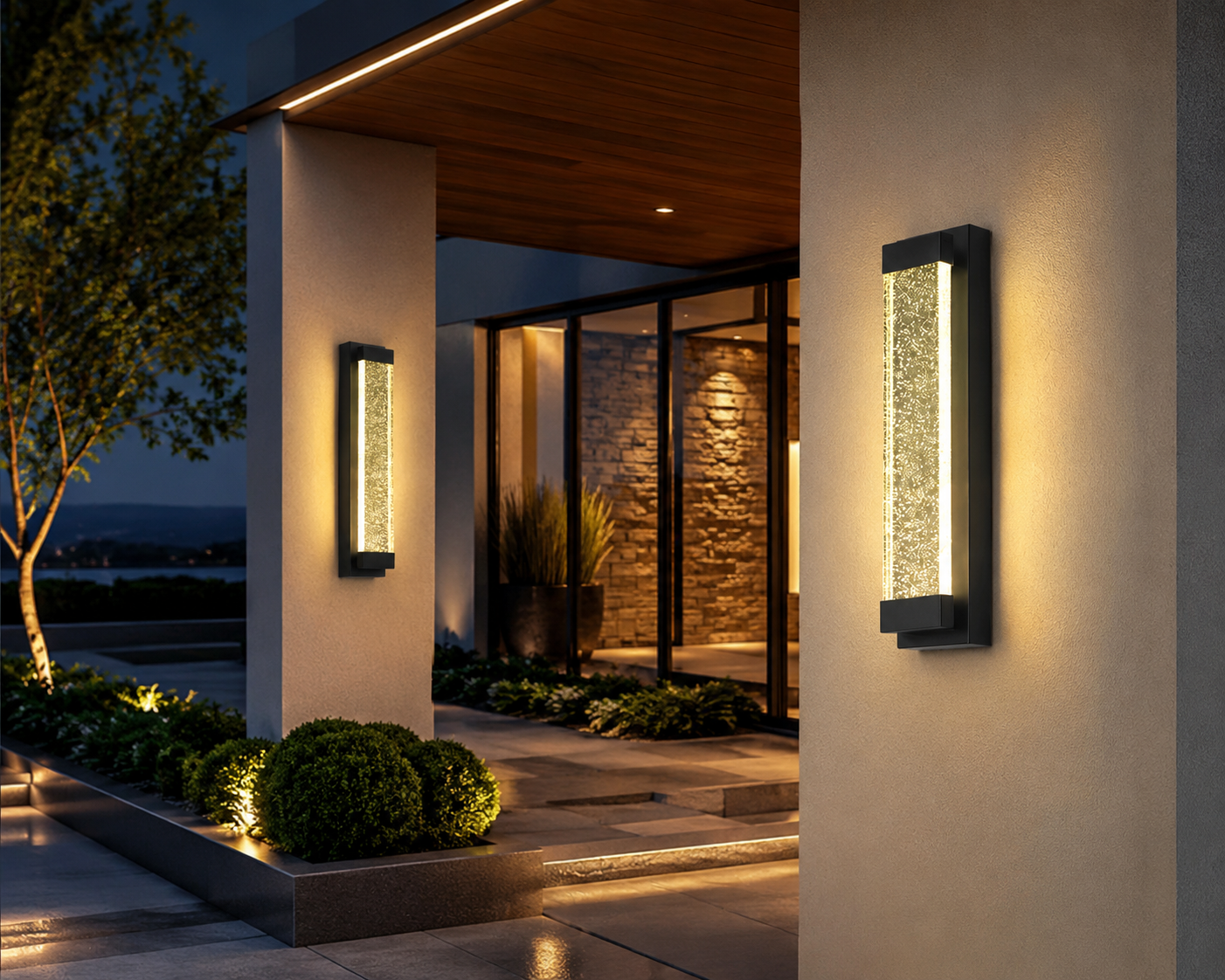 Modern Waterproof Outdoor Wall Light
