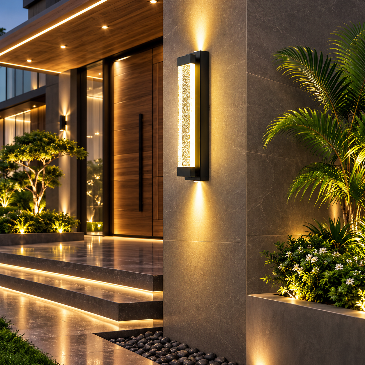 Modern Waterproof Outdoor Wall Light