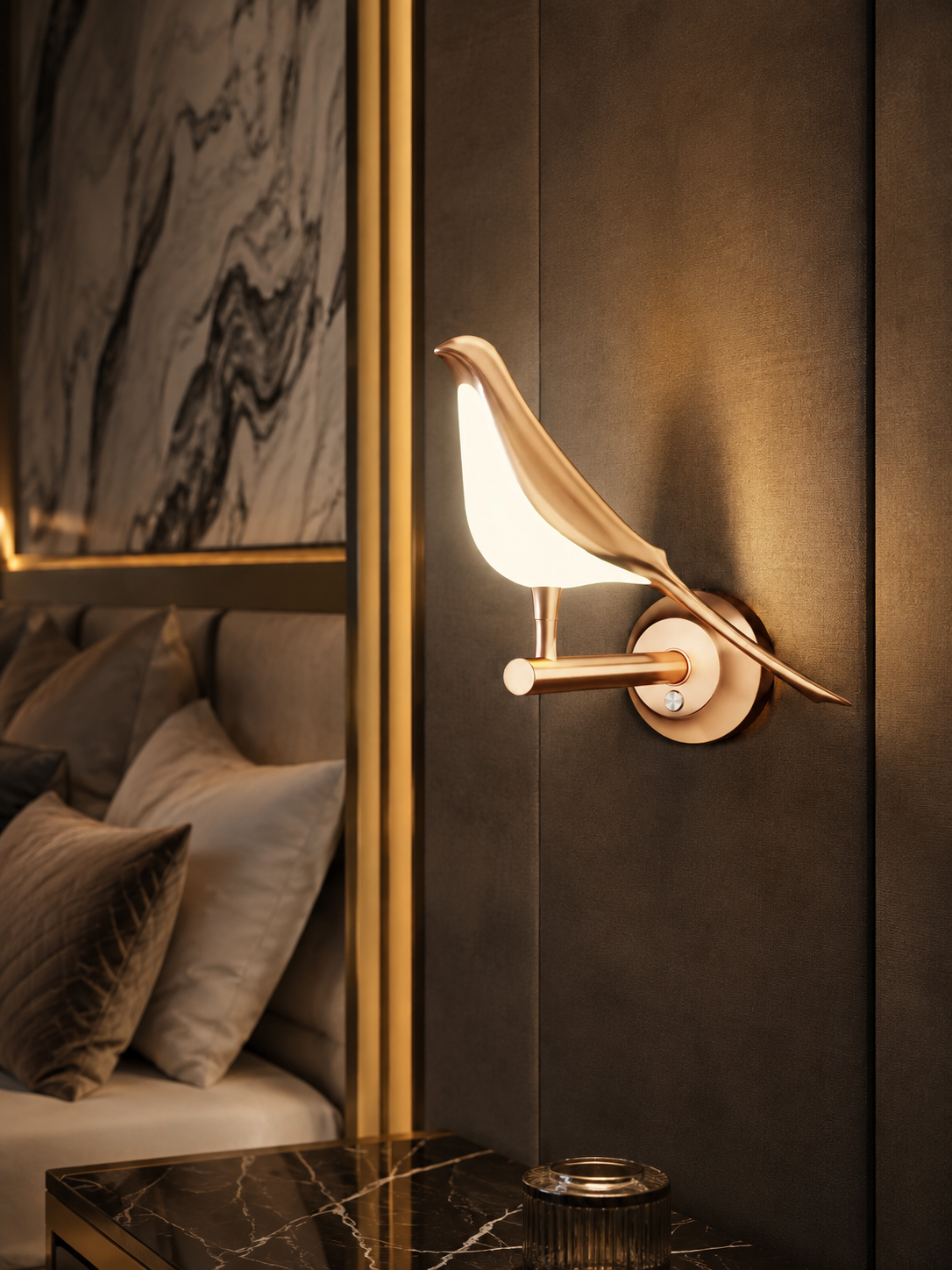 Nordic LED Bird Wall Sconce
