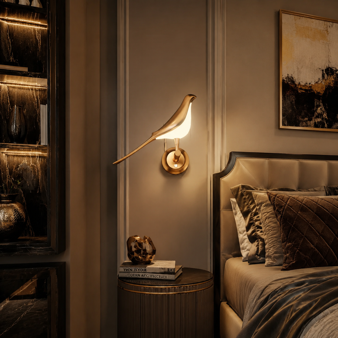 Nordic LED Bird Wall Sconce