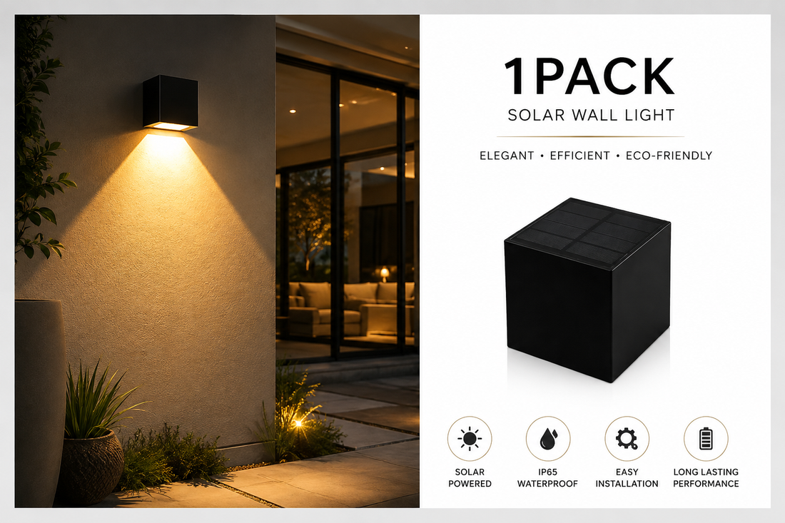 Solar Outdoor Wall Light