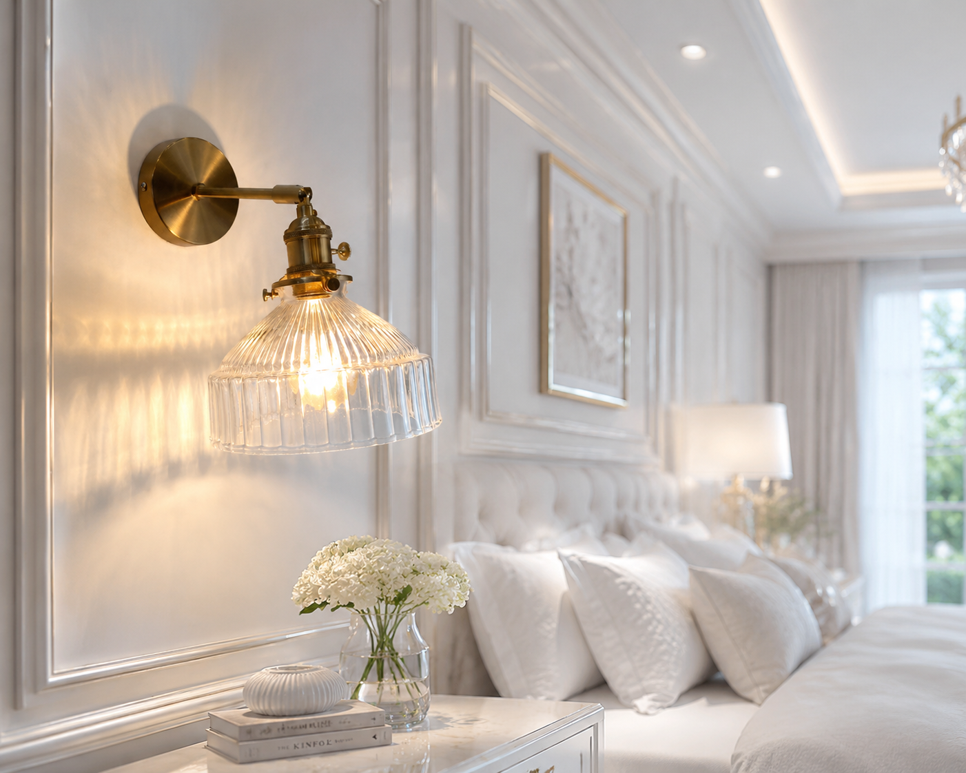 Nordic Coloured Glass Wall Lamp