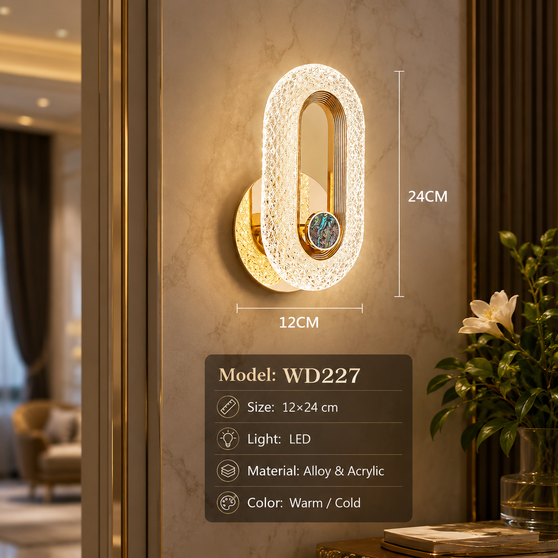 Nordic LED Wall Sconce