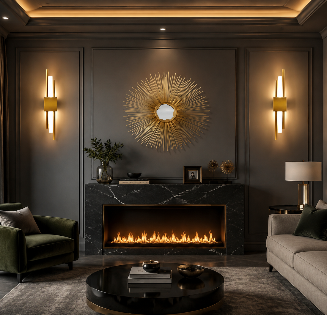 Modern Nordic LED Wall Sconce for Bedroom, Hotel & Corridor