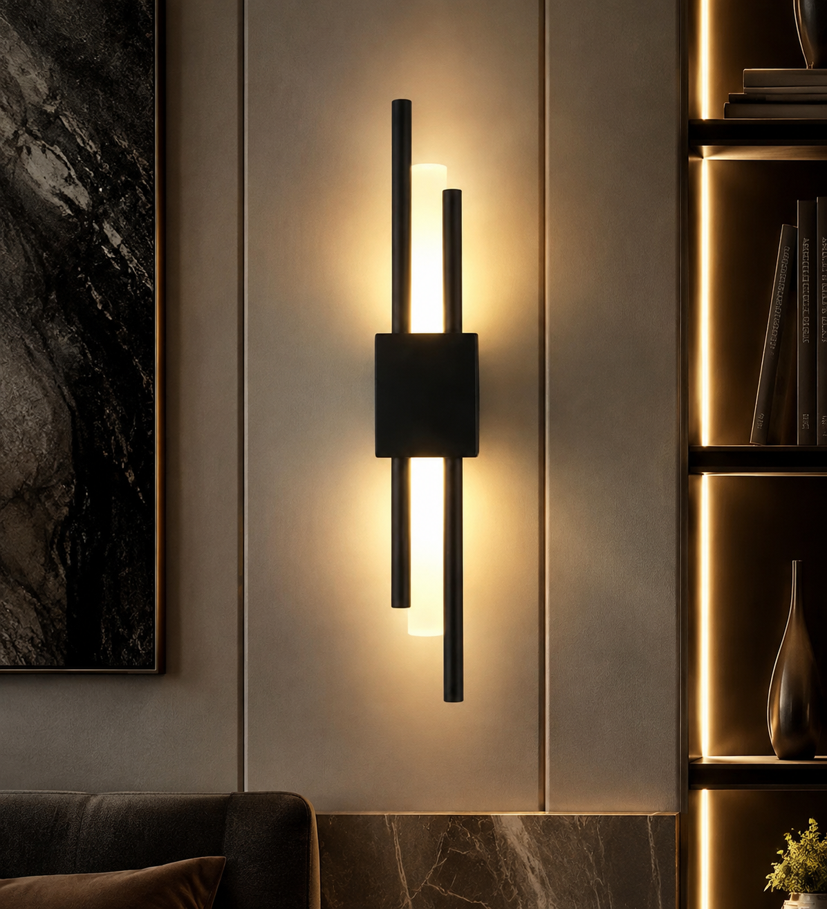 Modern Nordic LED Wall Sconce for Bedroom, Hotel & Corridor