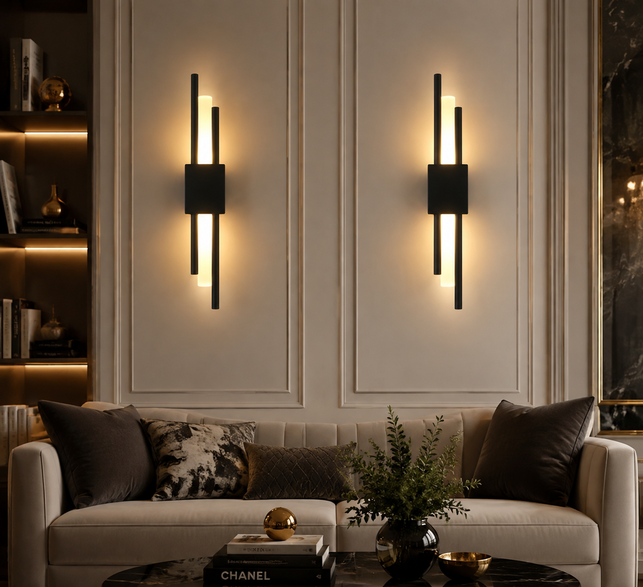 Modern Nordic LED Wall Sconce for Bedroom, Hotel & Corridor