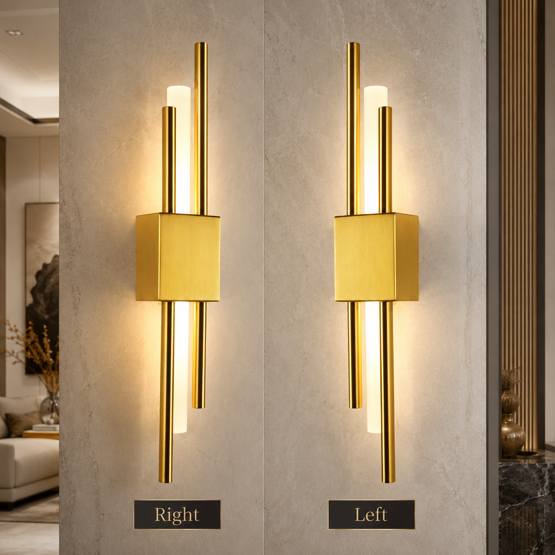 Modern Nordic LED Wall Sconce for Bedroom, Hotel & Corridor