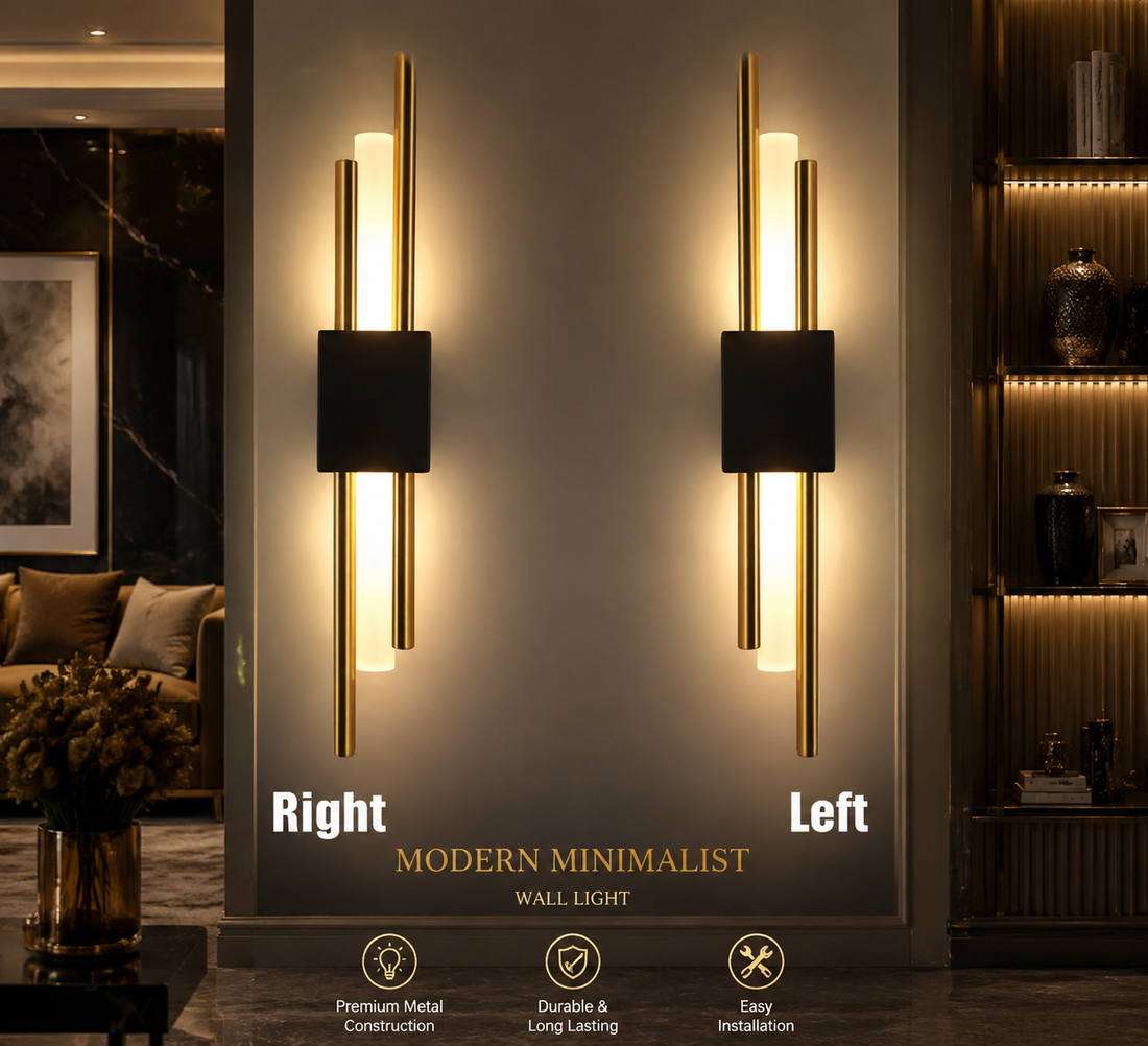 Modern Nordic LED Wall Sconce for Bedroom, Hotel & Corridor
