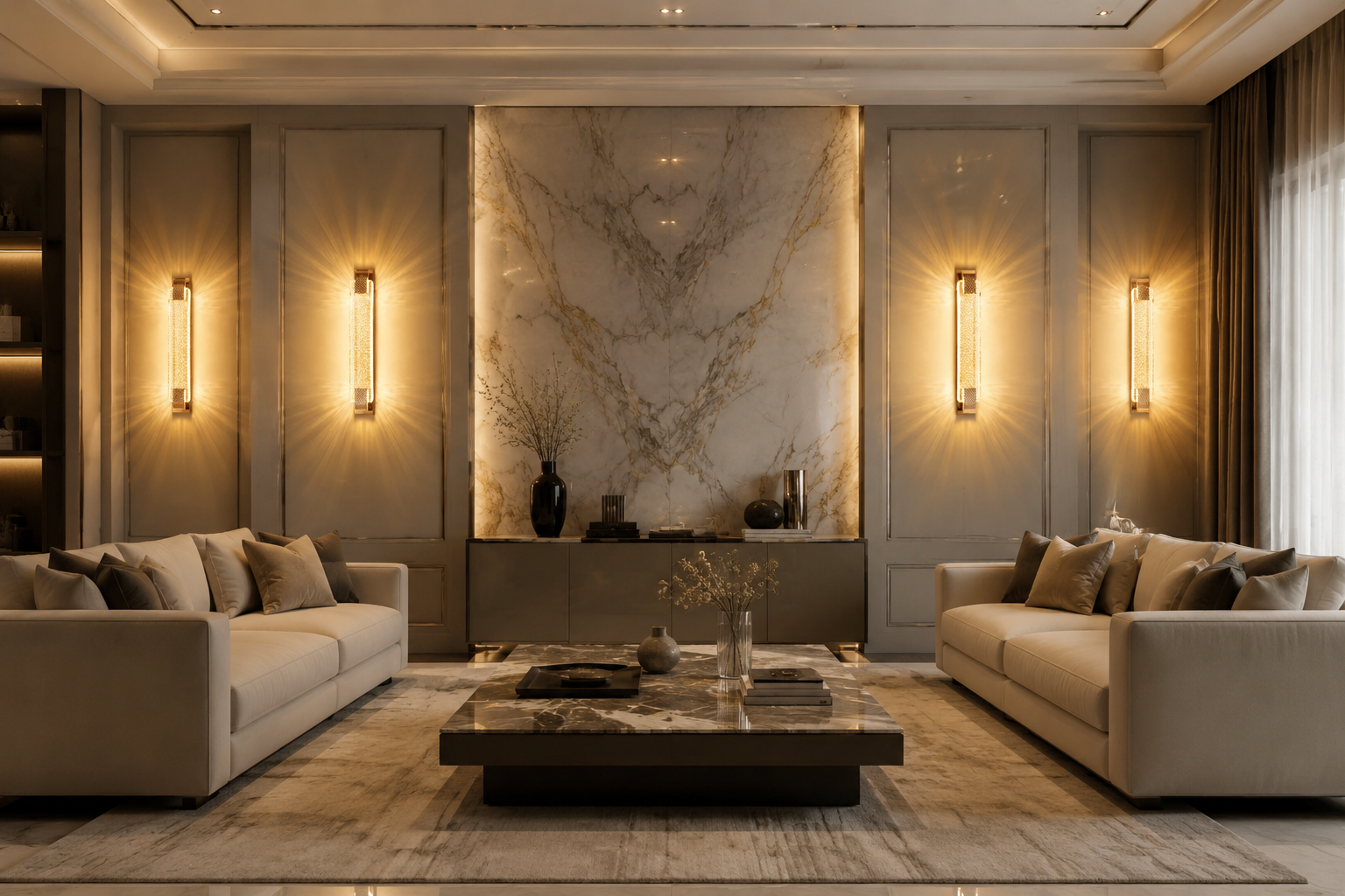 Luxury Crystal Bubble Wall Sconce