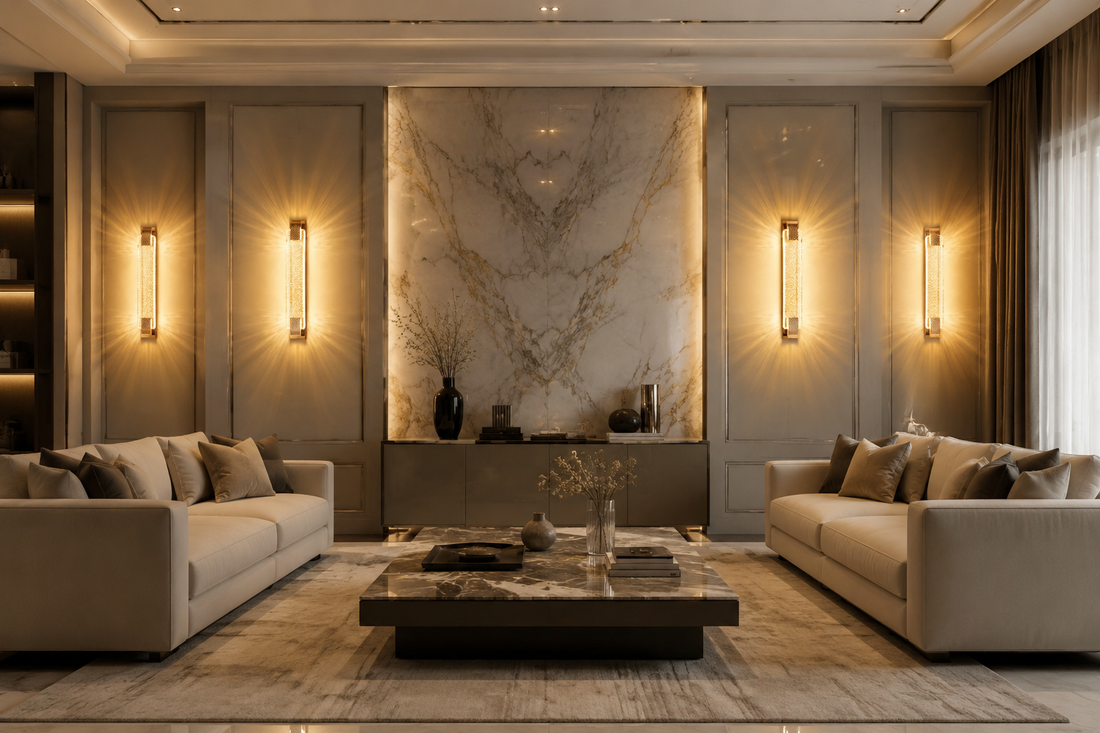 Luxury Crystal Bubble Wall Sconce