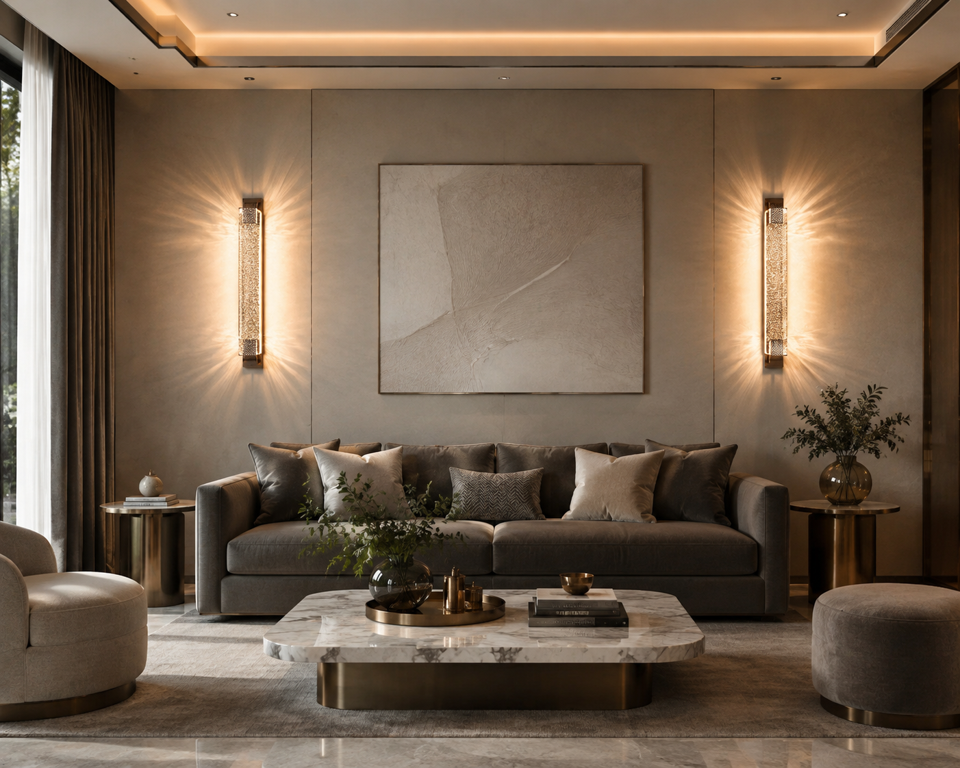 Luxury Crystal Bubble Wall Sconce