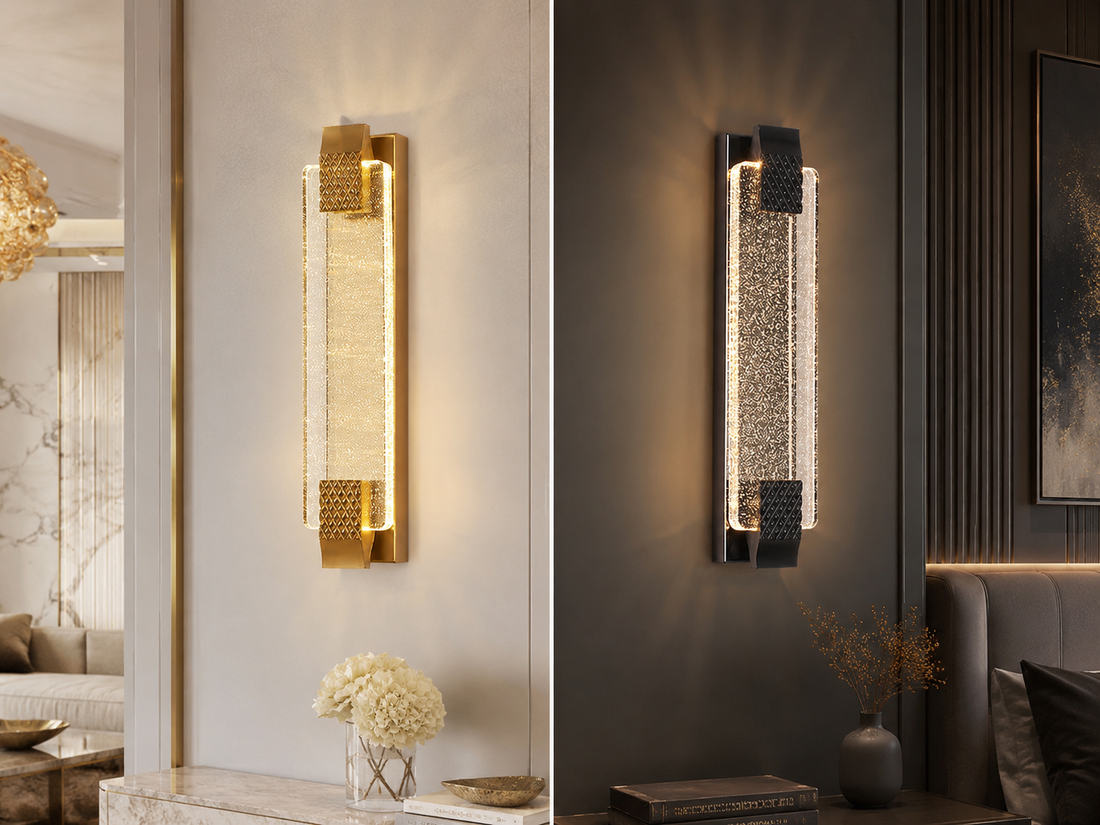 Luxury Crystal Bubble Wall Sconce