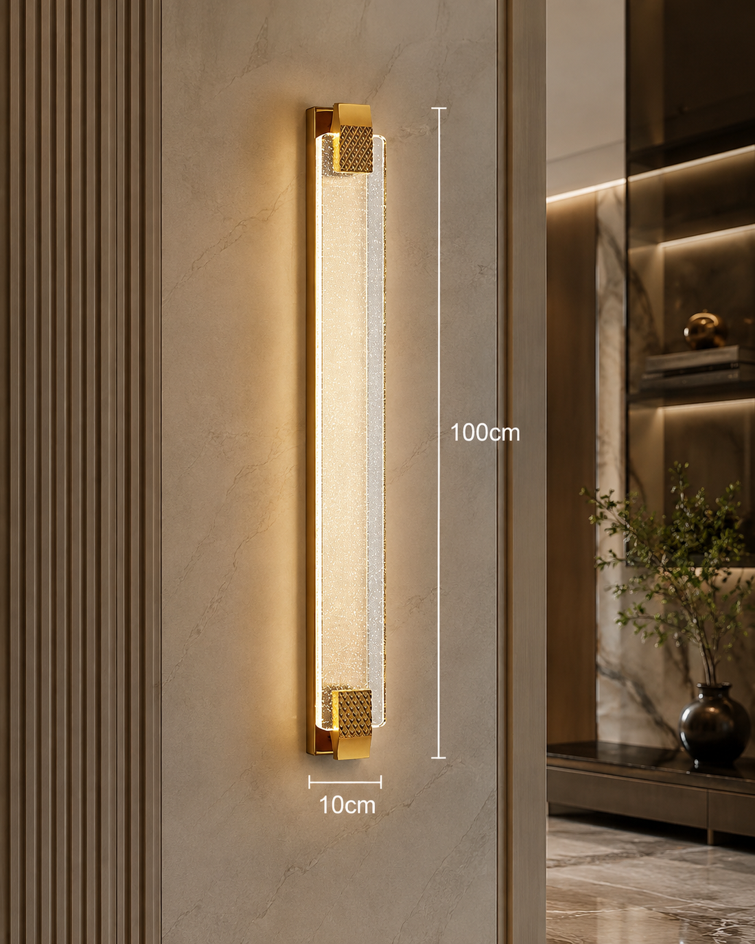 Luxury Crystal Bubble Wall Sconce