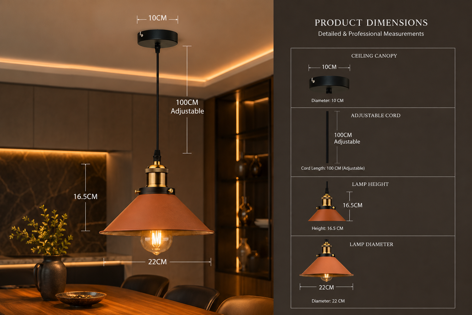 Vintage Loft Pendant Light