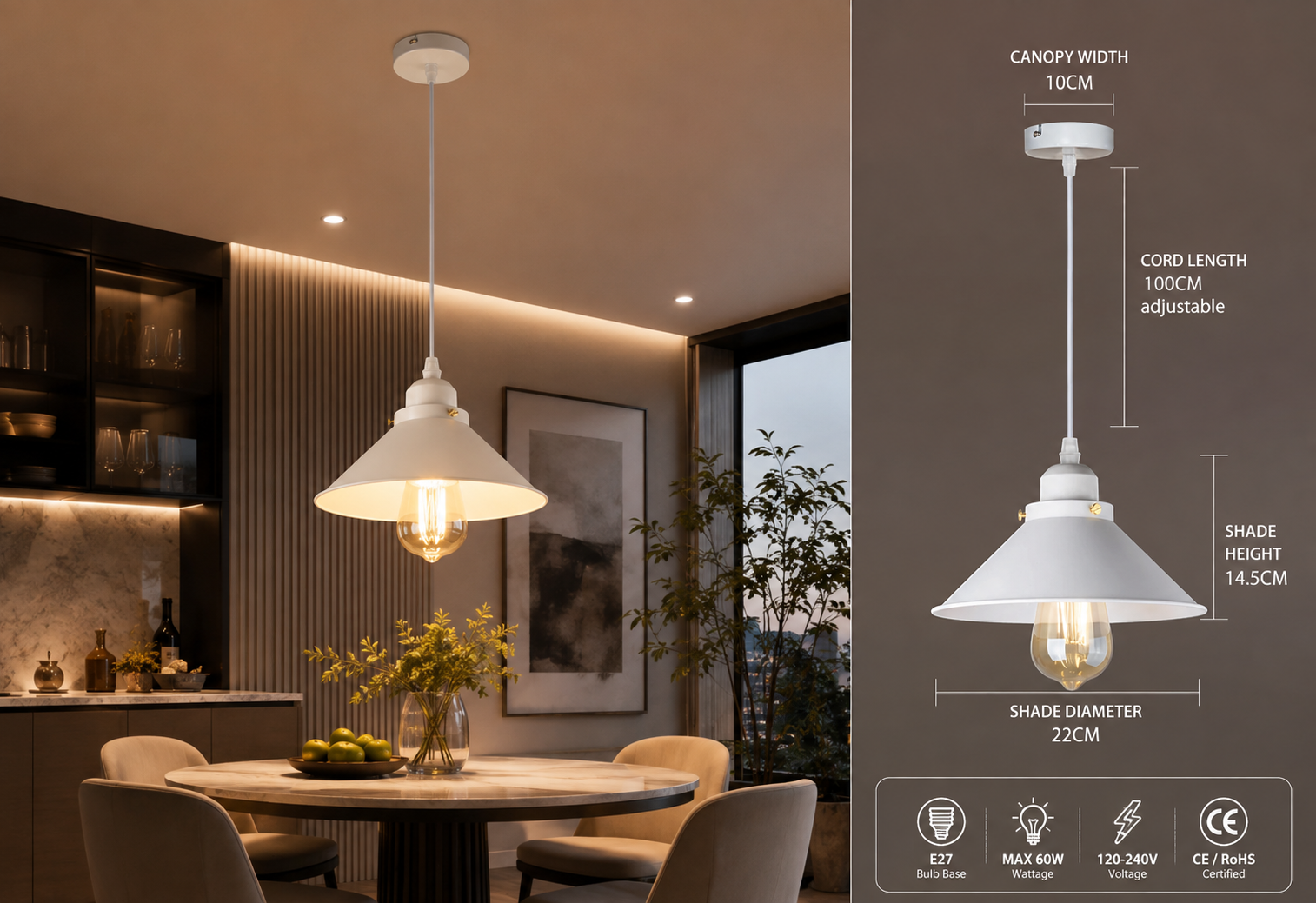 Vintage Loft Pendant Light