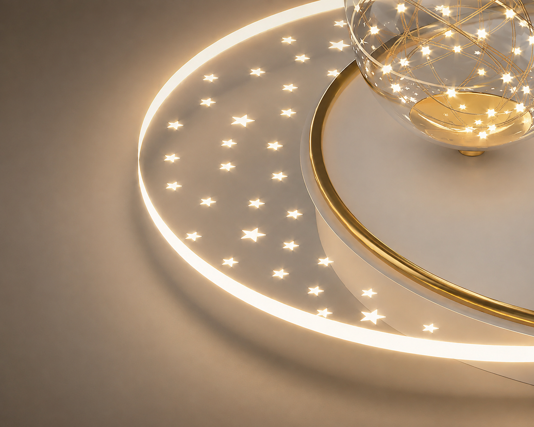 Modern LED Ceiling Lamp for Living Room & Bedroom