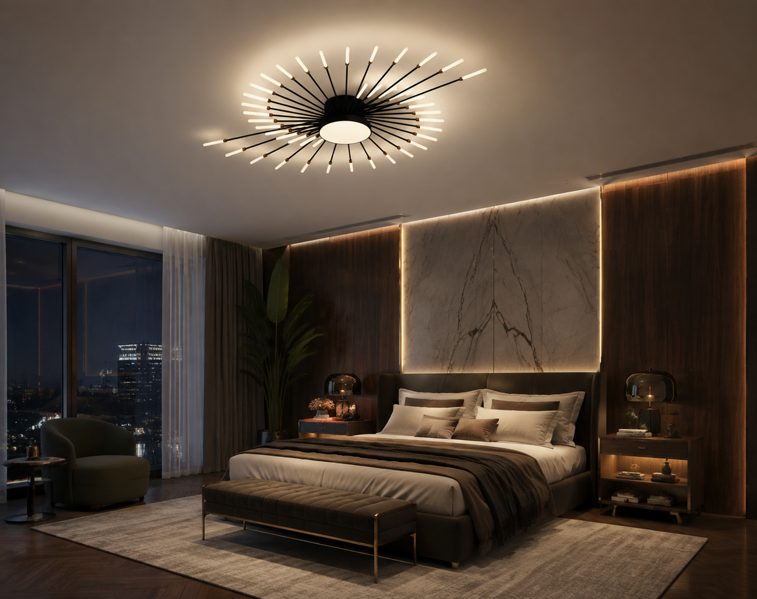 Firework LED Ceiling Chandelier