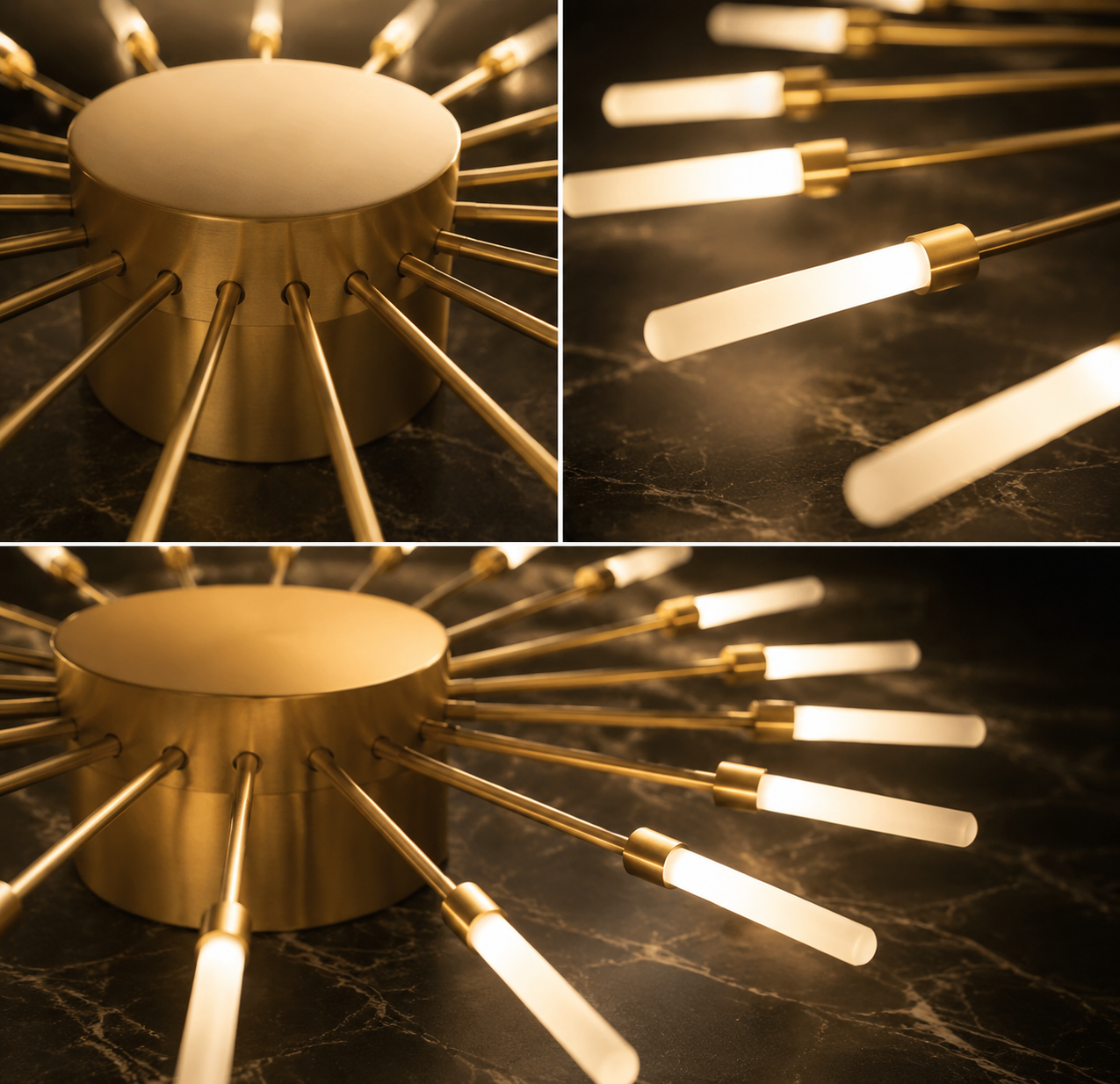 Firework LED Ceiling Chandelier
