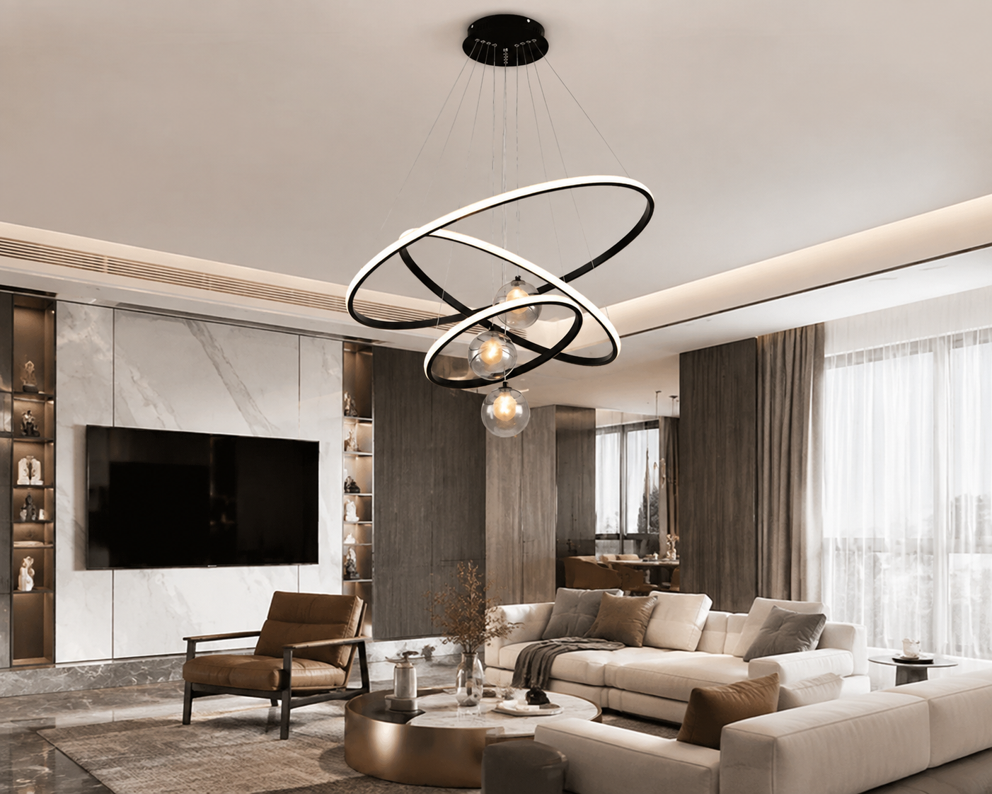 Modern Nordic LED Pendant Chandelier