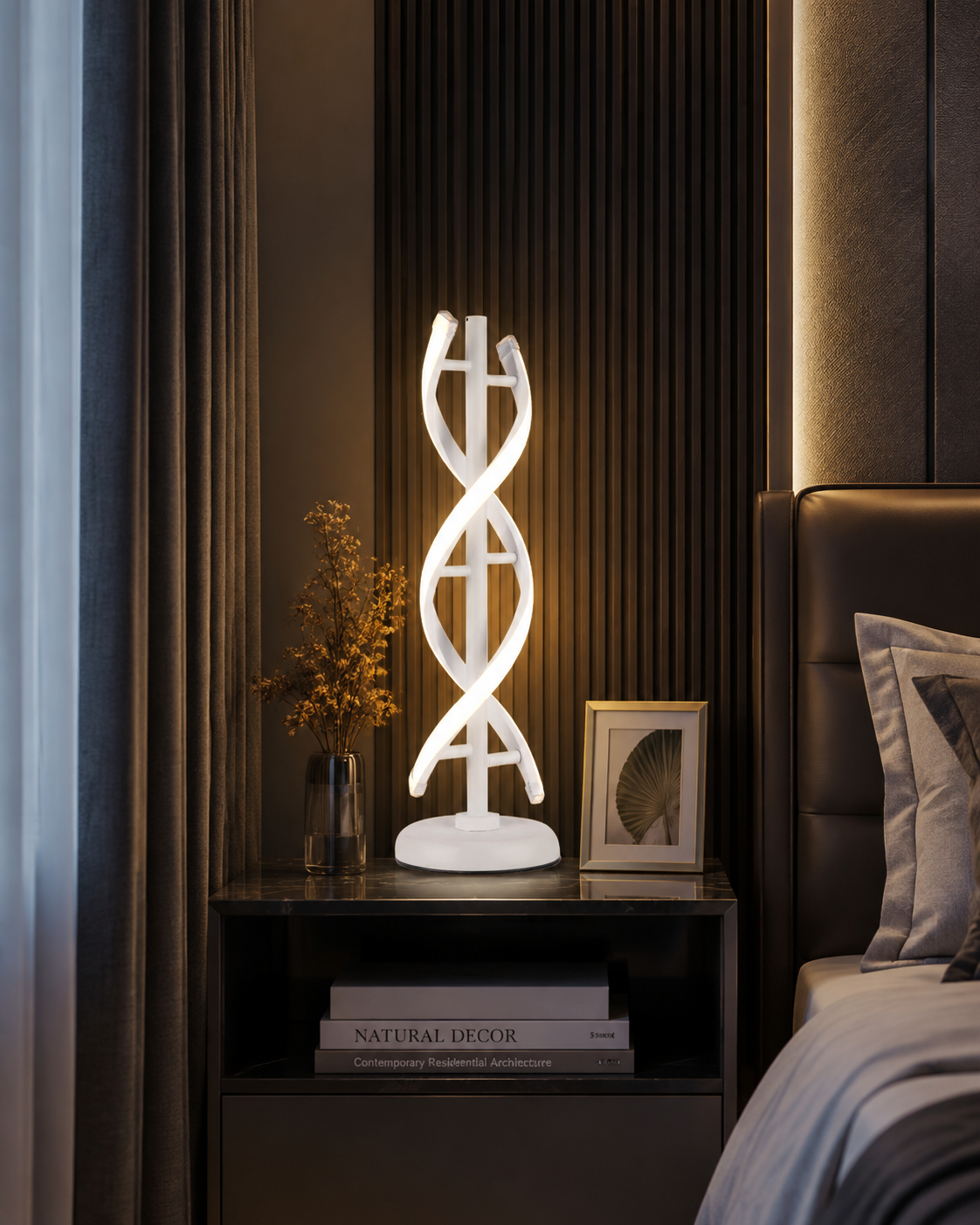 Minimalist Geometric Line LED Floor Lamp