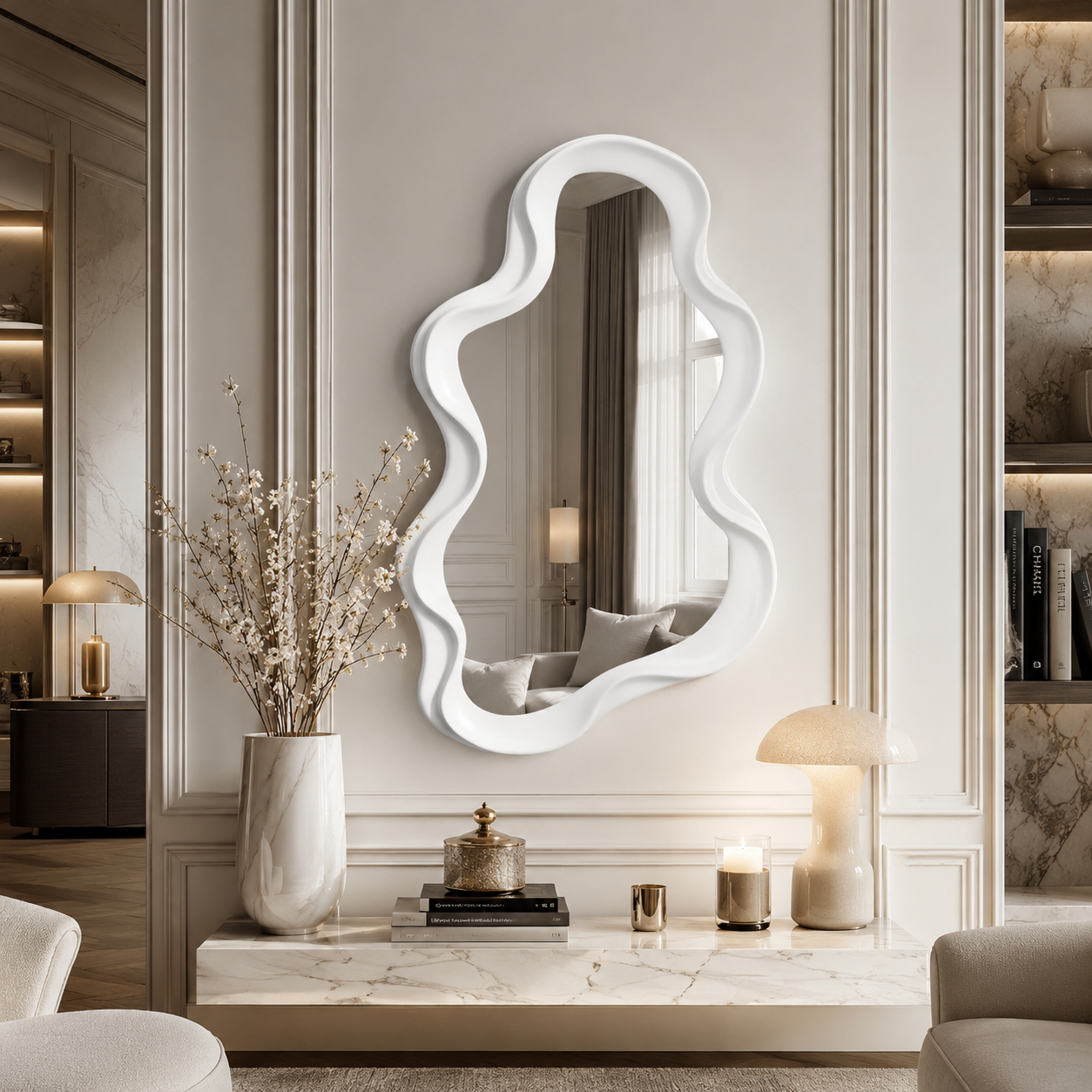 Irregular Decorative Wall Mirror