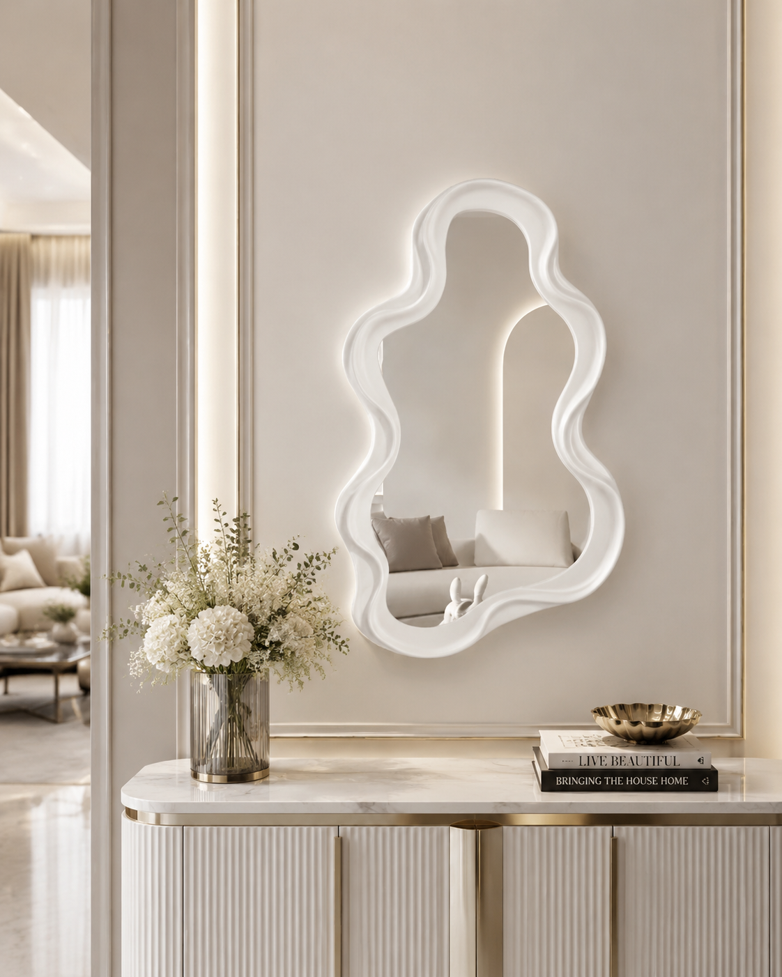 Irregular Decorative Wall Mirror