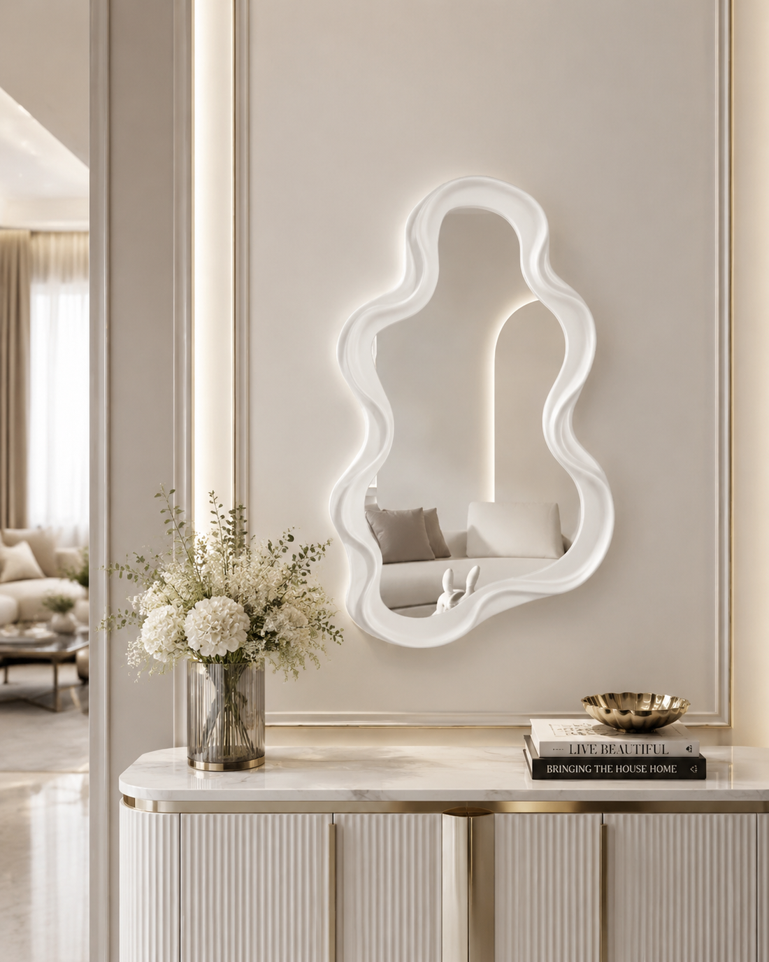 Irregular Decorative Wall Mirror