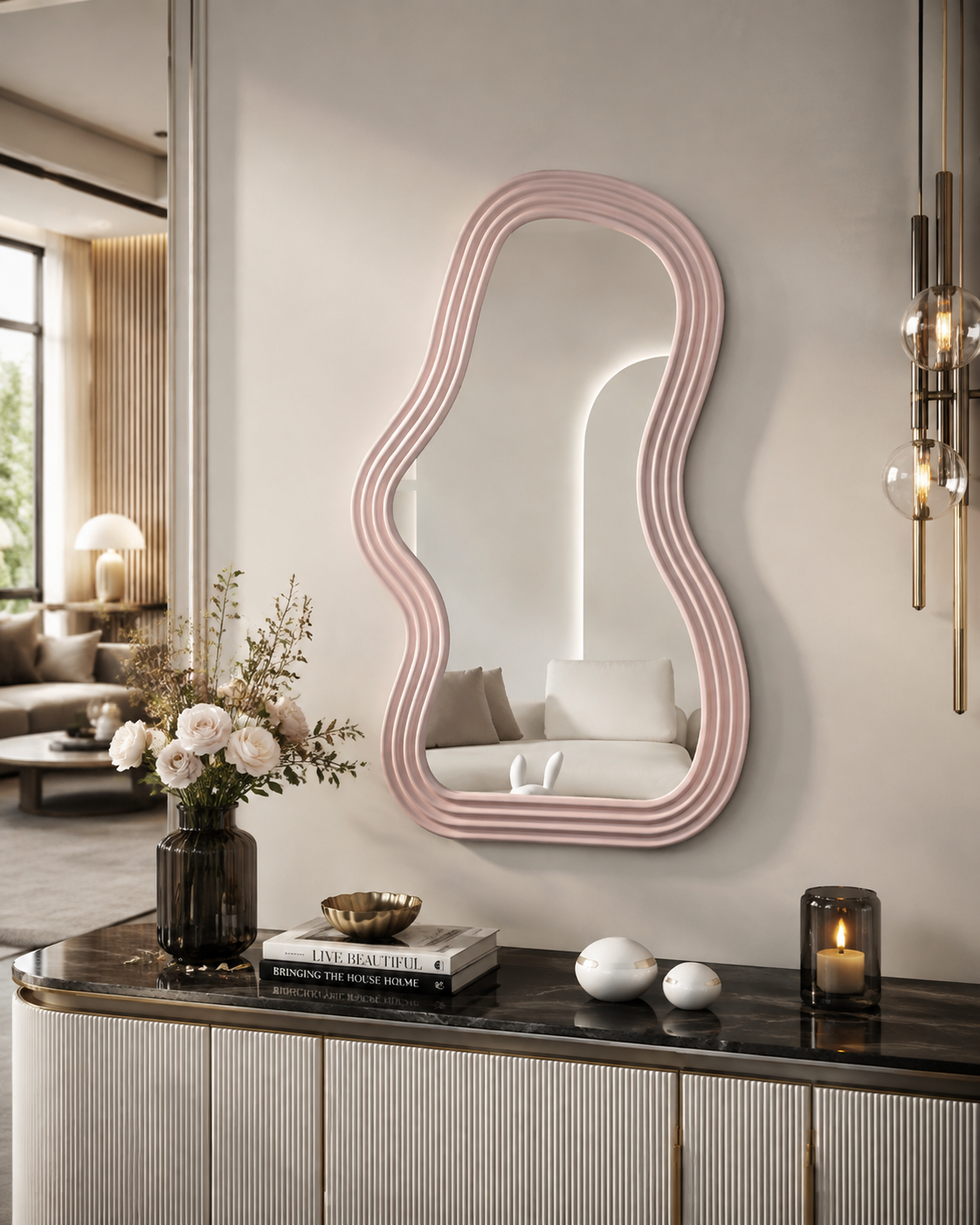 Irregular Decorative Wall Mirror