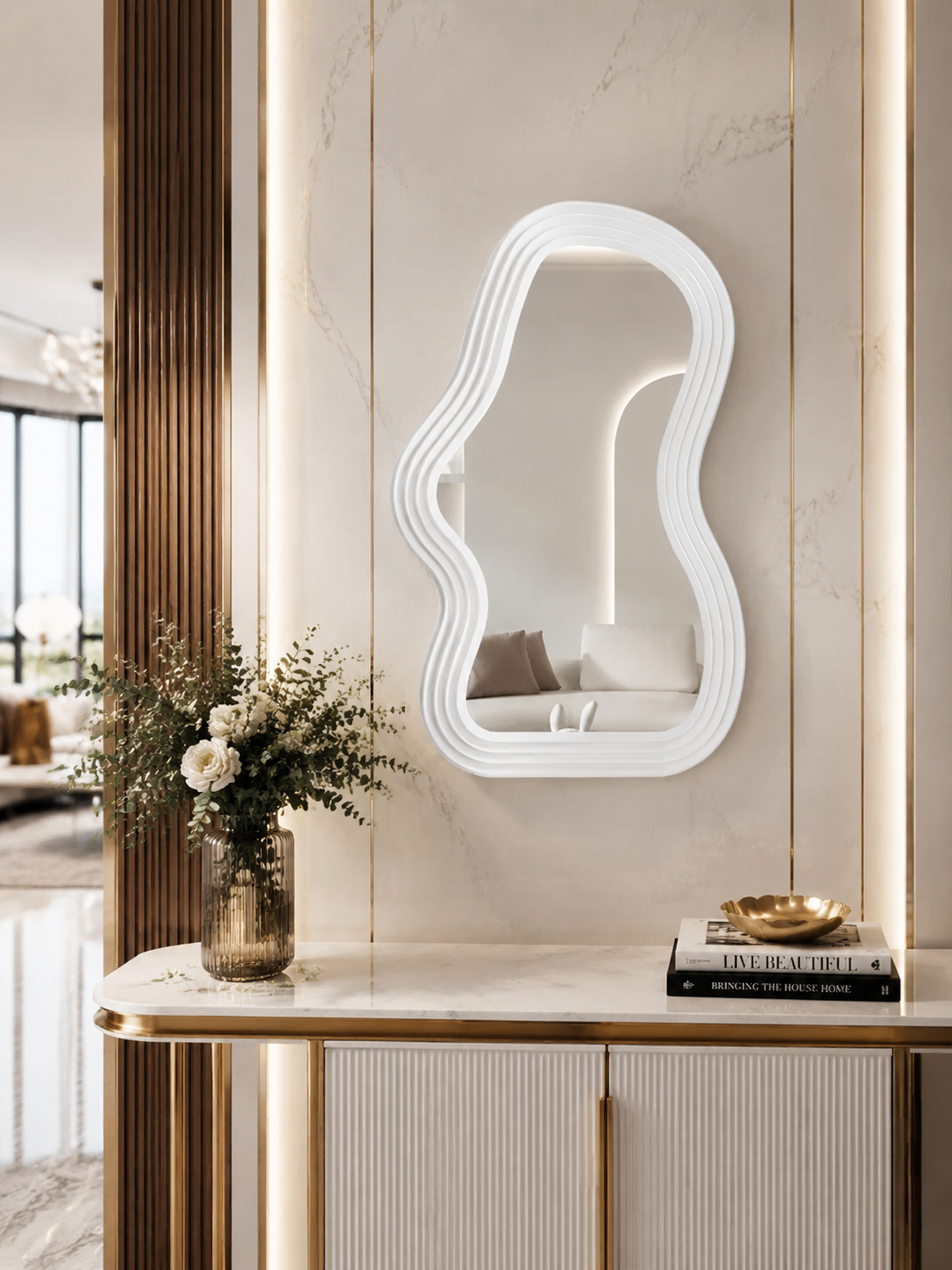 Irregular Decorative Wall Mirror