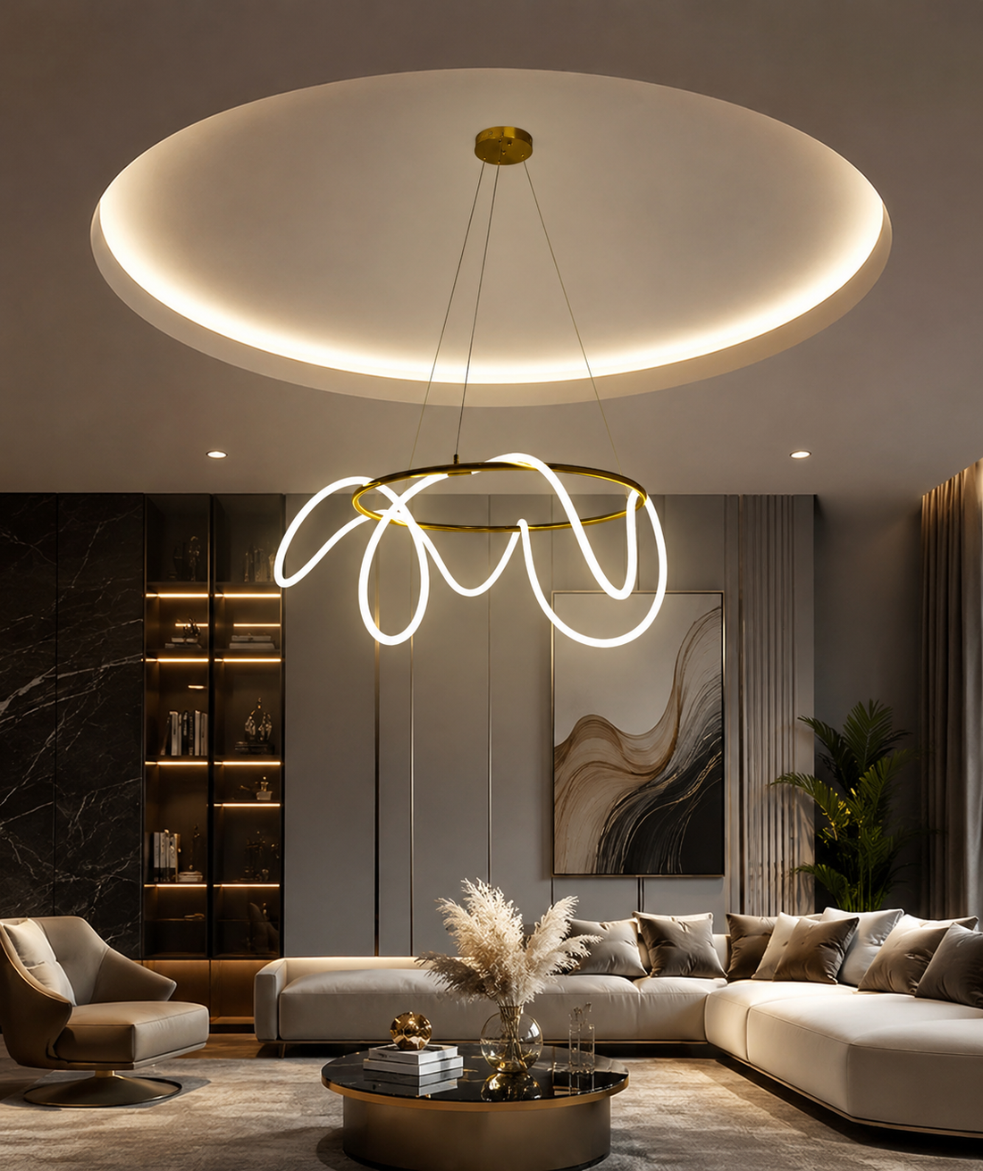 Modern Adjustable LED Pendant Light