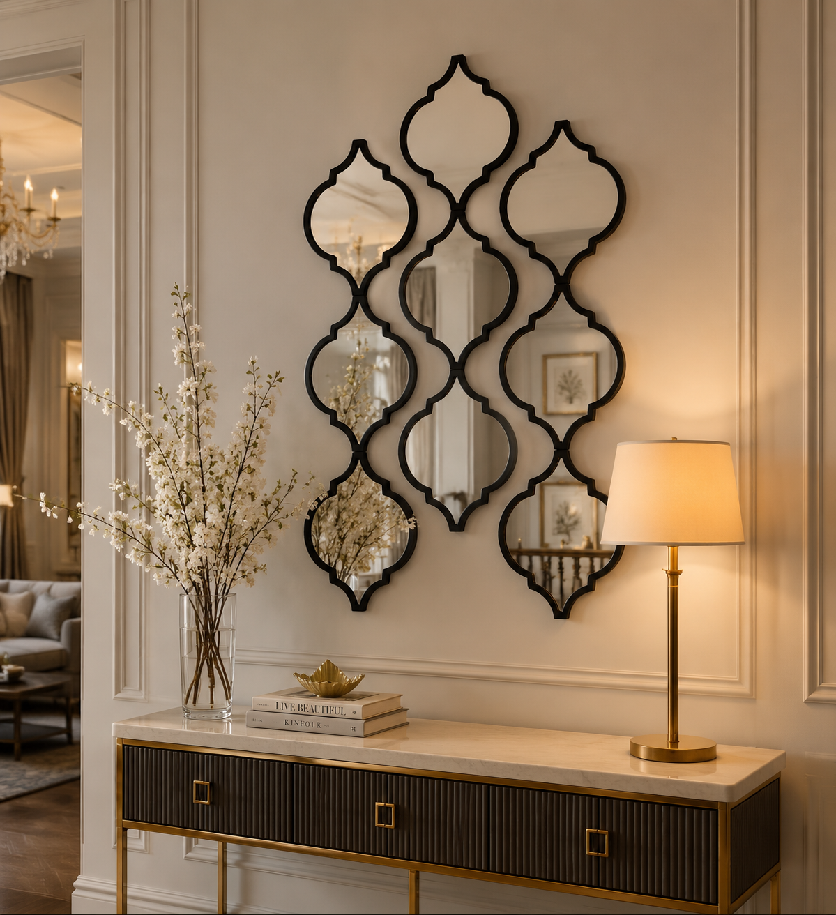 Moroccan Wall Mirror Set