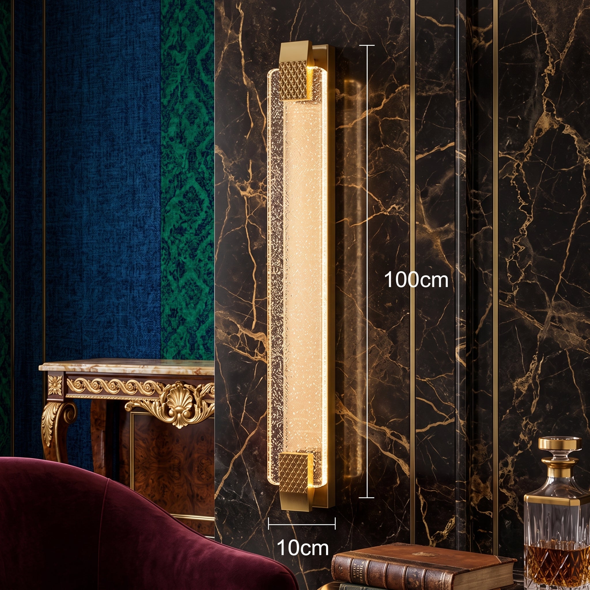Luxury Crystal Bubble Wall Sconce