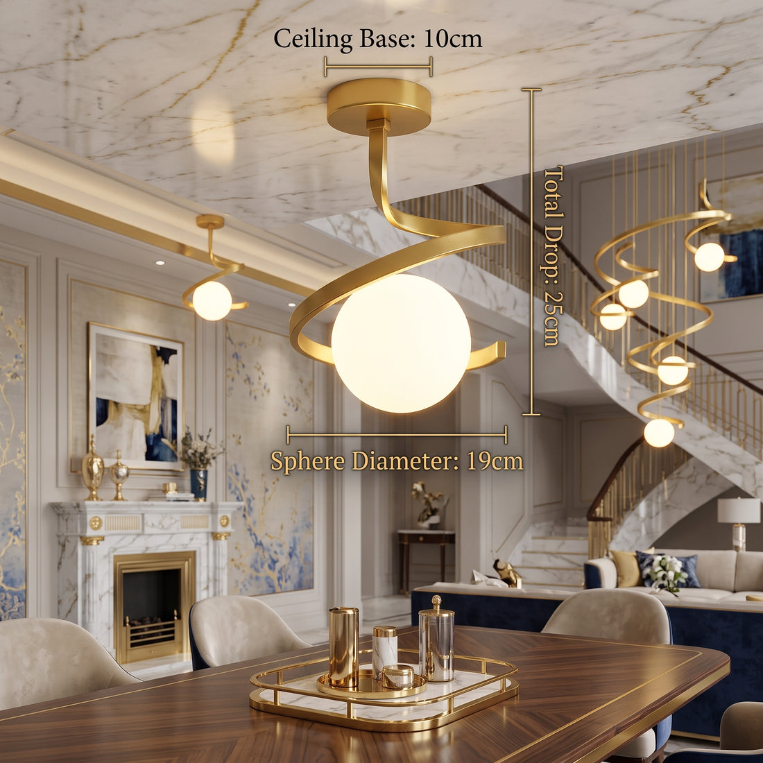 Nordic Creative LED Ceiling Light