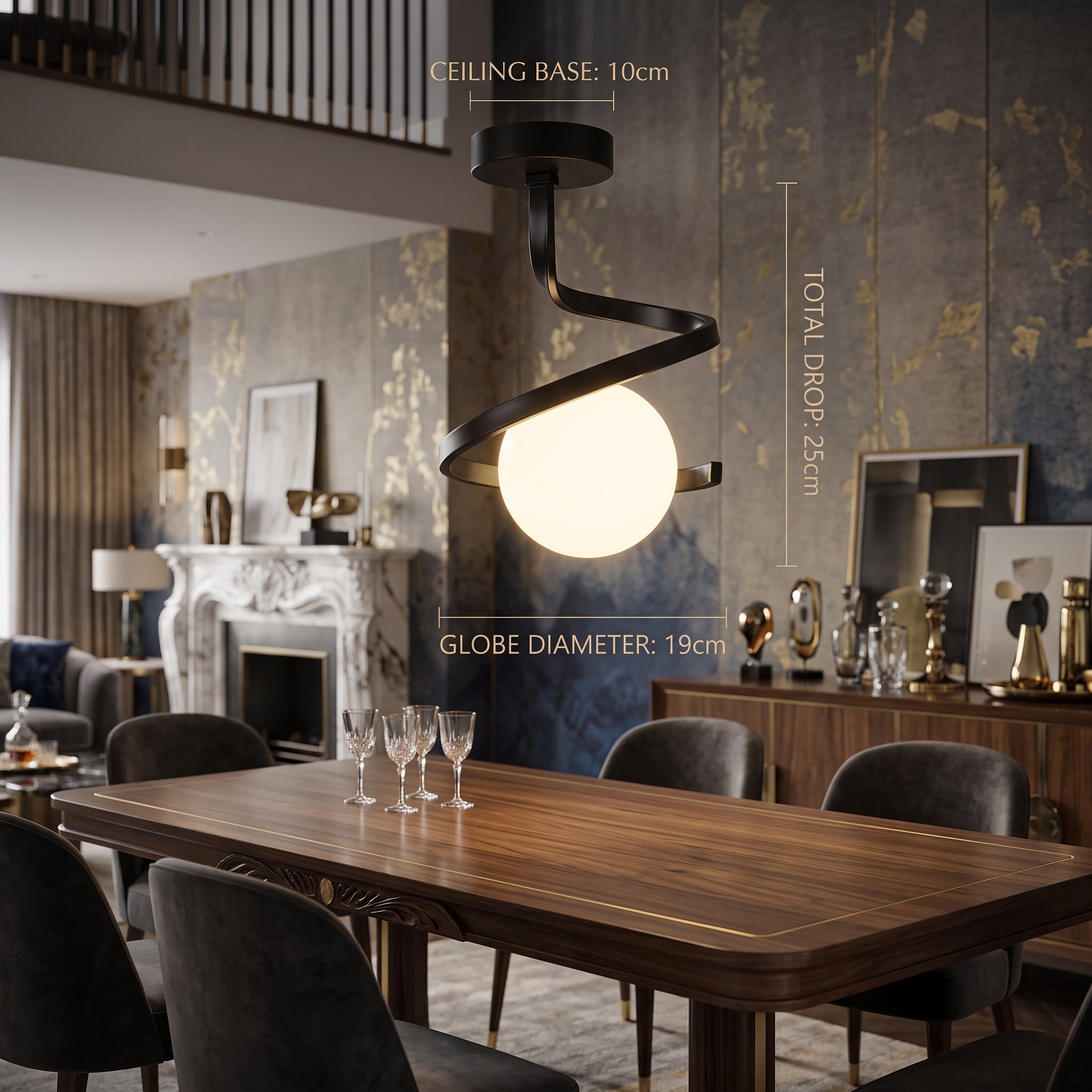 Nordic Creative LED Ceiling Light