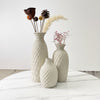 Spider Web Textured Vase Set (3 Pieces)