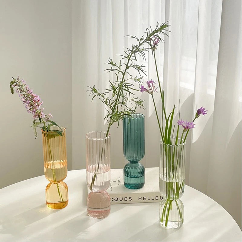 Glass Crystal Bud Vase