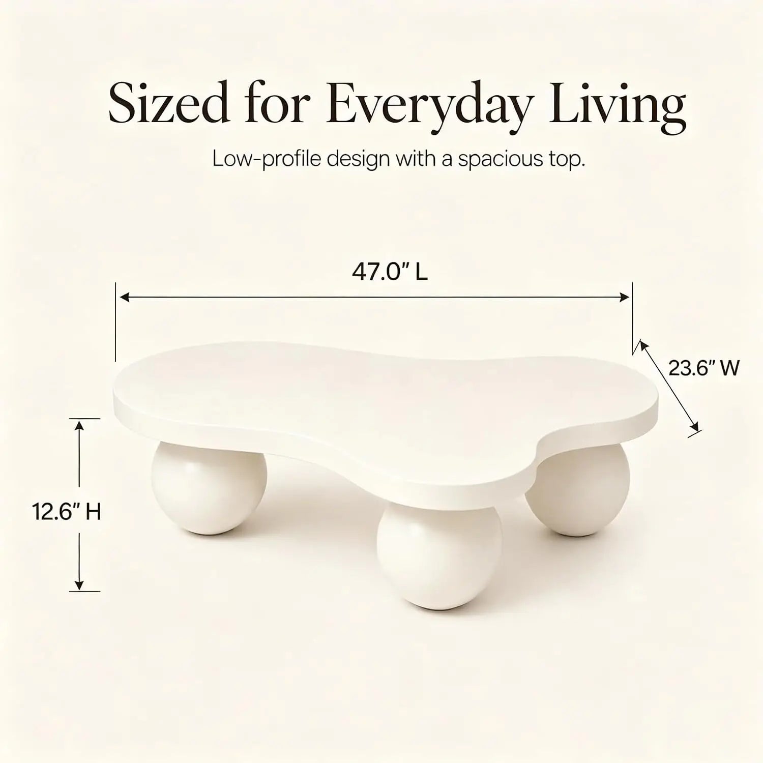 Modern Cloud Coffee Table