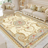 Floral Area Rug | Soft Flannel Carpet for Living Room, Bedroom & Hallway