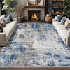 Modern Geometric Area Rug | Soft Pile, Non-Slip Floor Mat