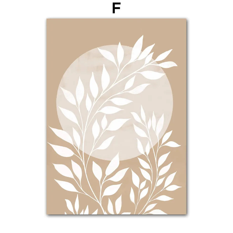 Botanical & Geometric Canvas Wall Art