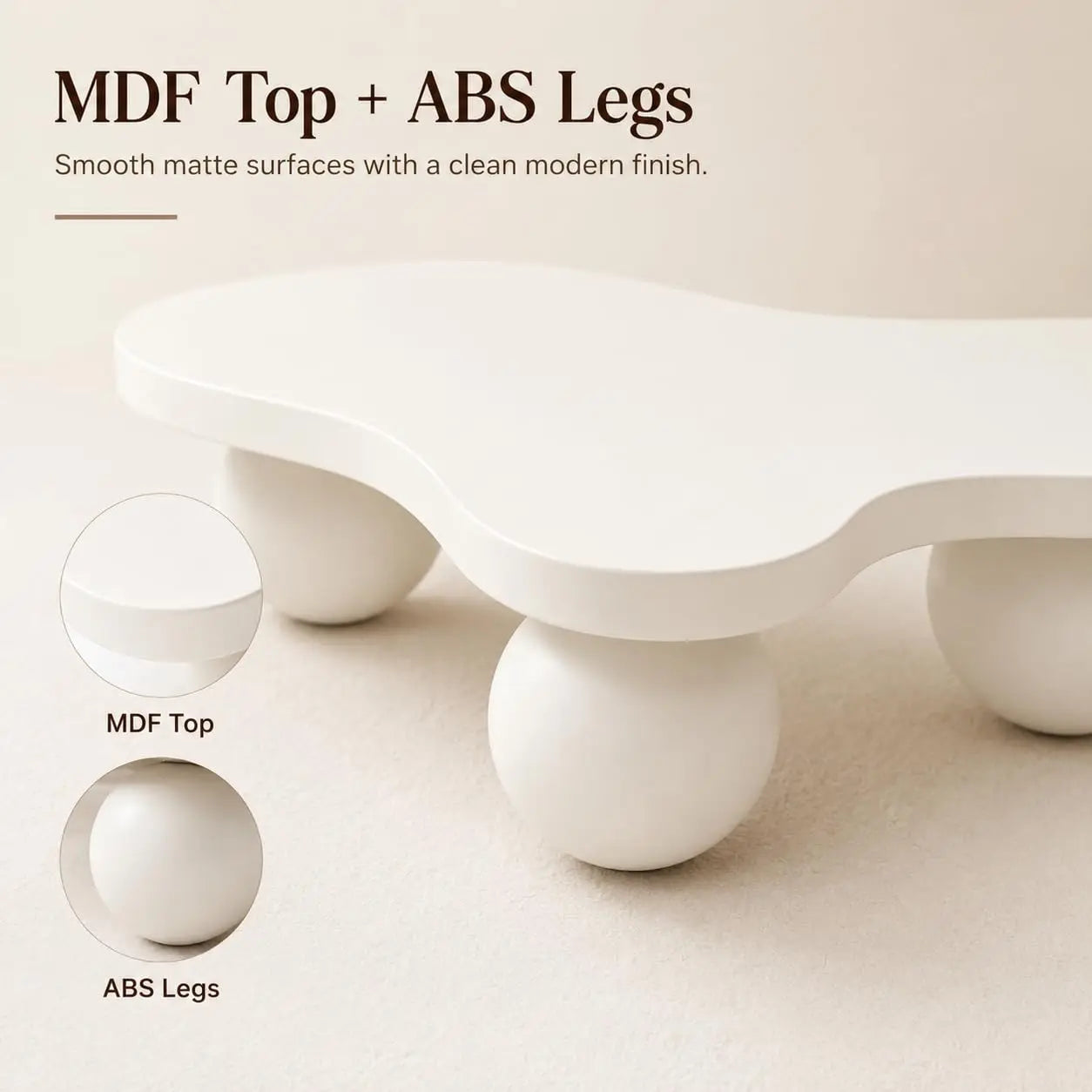 Modern Cloud Coffee Table