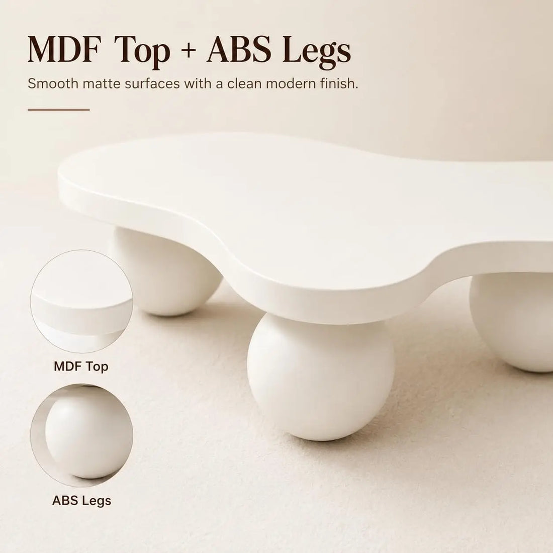 Modern Cloud Coffee Table